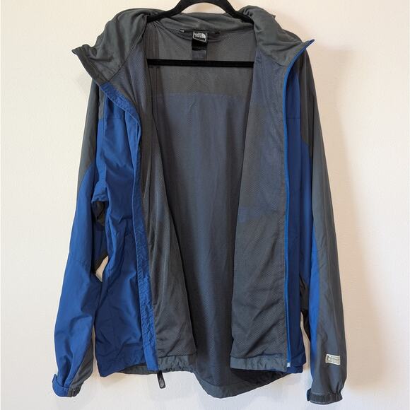 The North Face Blue/Gray Hydrenalite Windproof Breathable Lightweight Jacket XXL - Picture 8 of 12